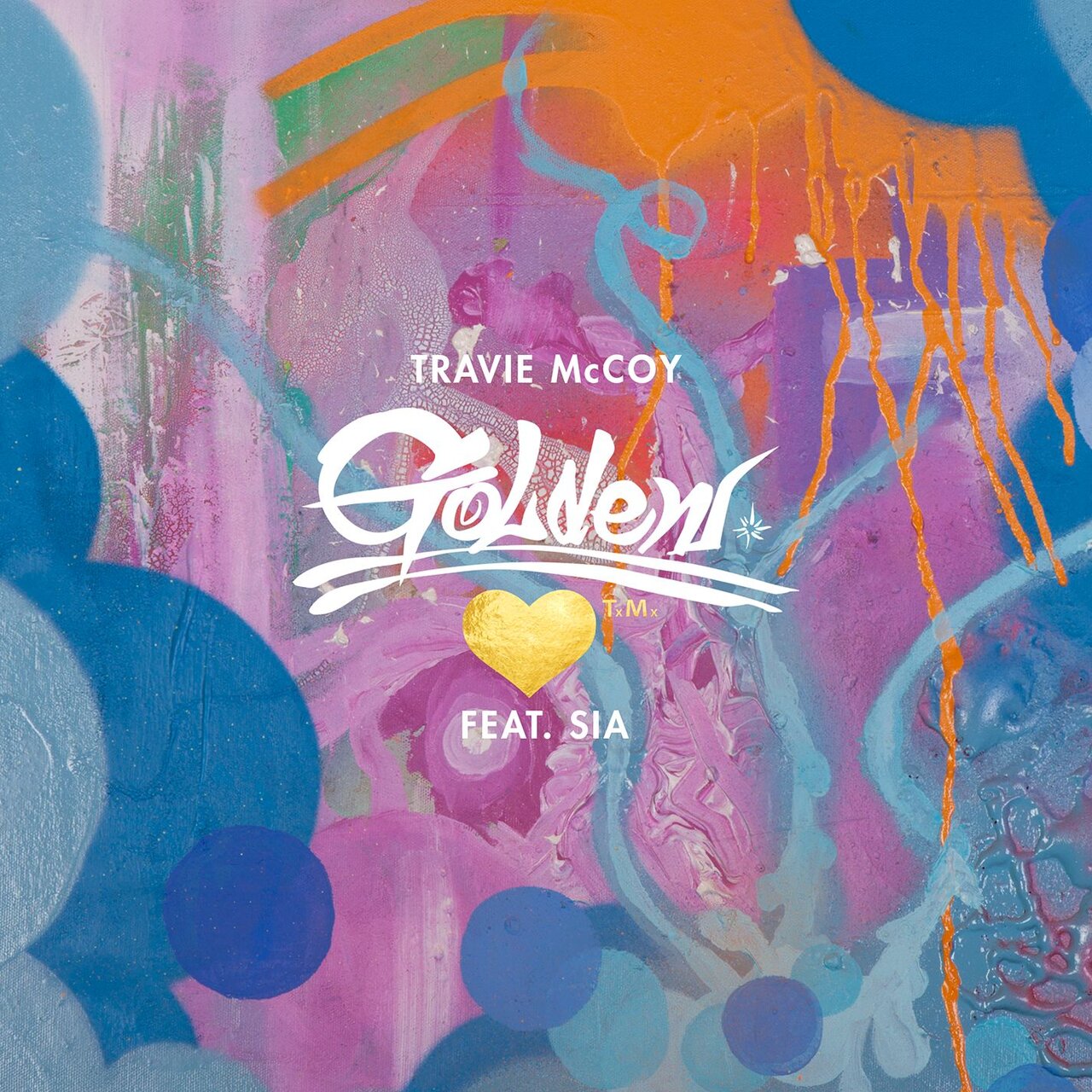 Travie McCoy featuring Sia — Golden cover artwork