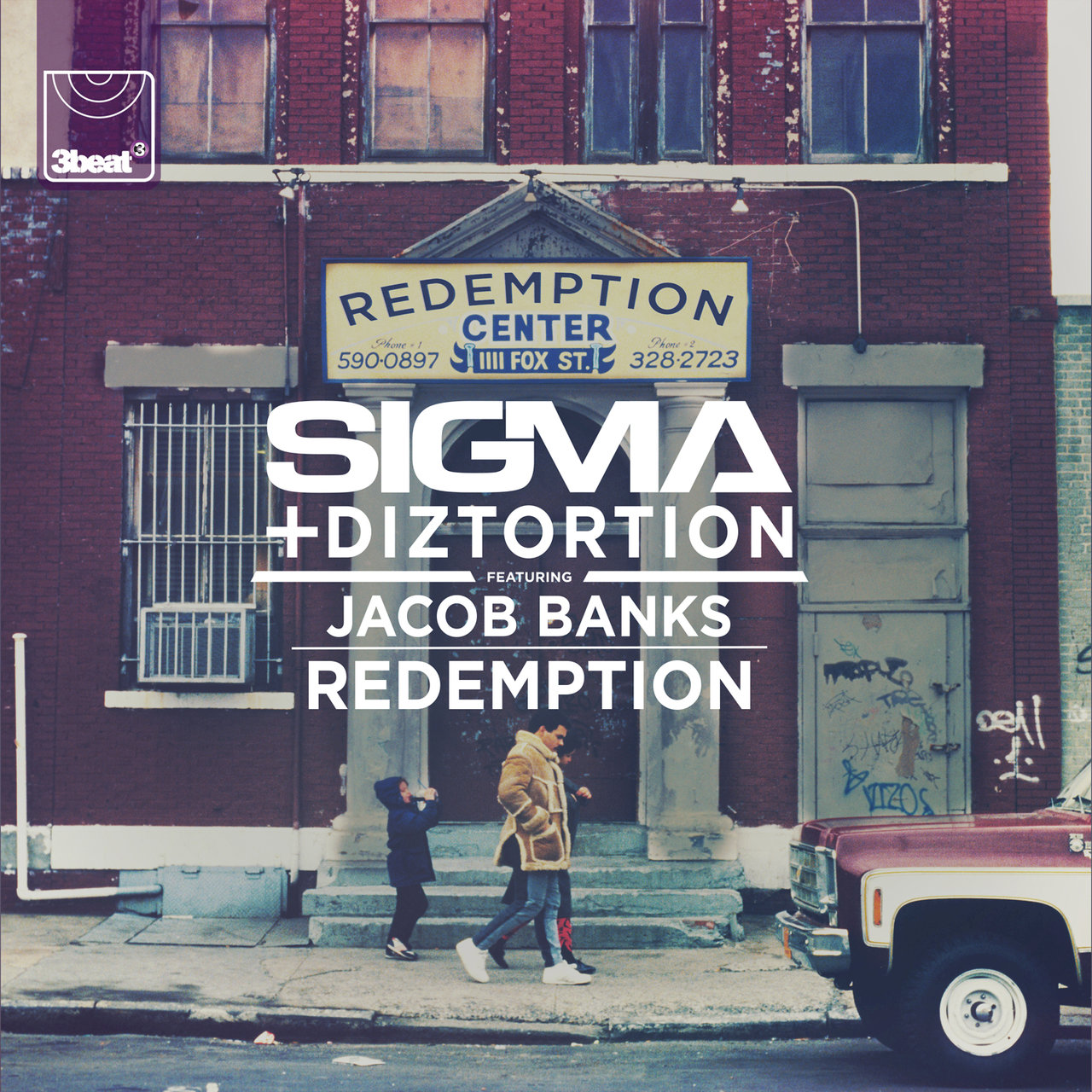 Sigma & Diztortion featuring Jacob Banks — Redemption cover artwork