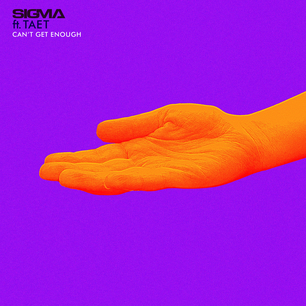 Sigma featuring TAET — Can't Get Enough cover artwork