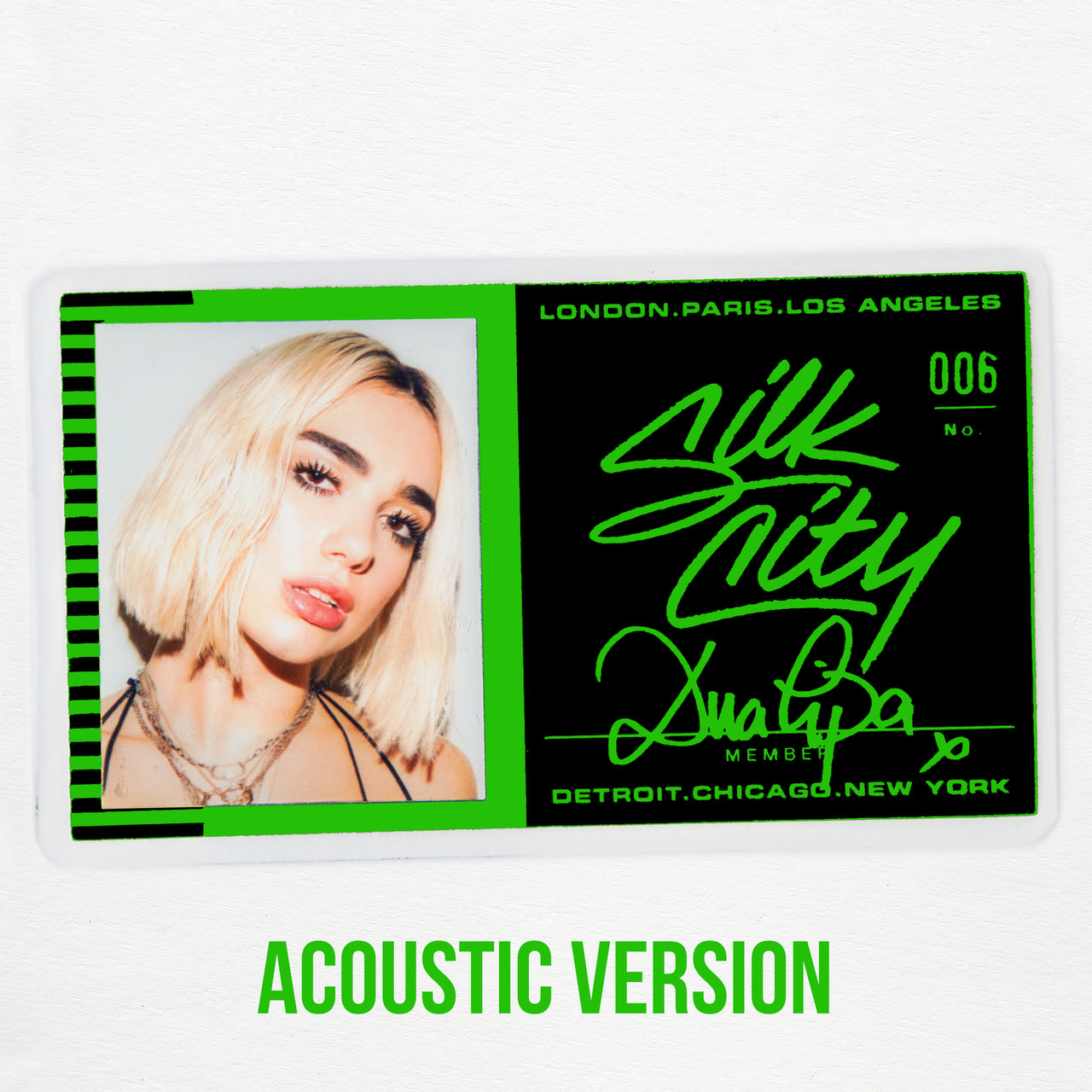 Silk City & Dua Lipa featuring Diplo & Mark Ronson — Electricity (Acoustic) cover artwork