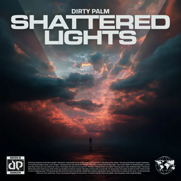 Dirty Palm Shattered Lights cover artwork