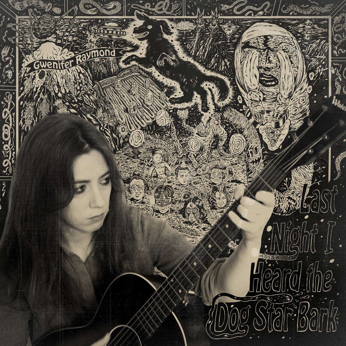 Gwenifer Raymond — Last Night I Heard the Dog Star Bark cover artwork