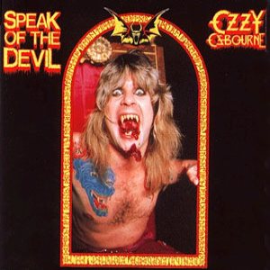 Ozzy Osbourne Speak of the Devil cover artwork