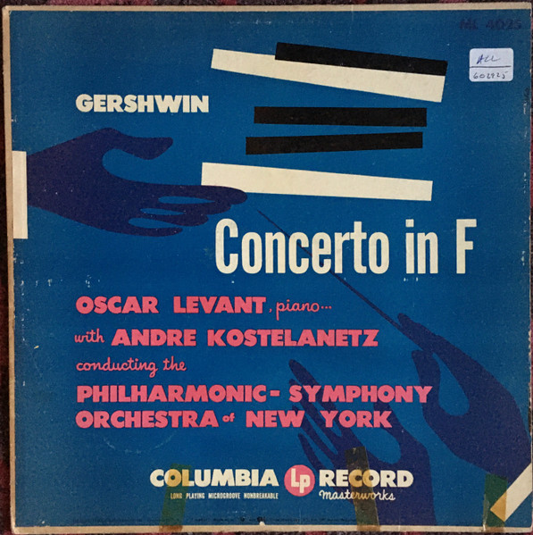George Gershwin — Concerto in F cover artwork