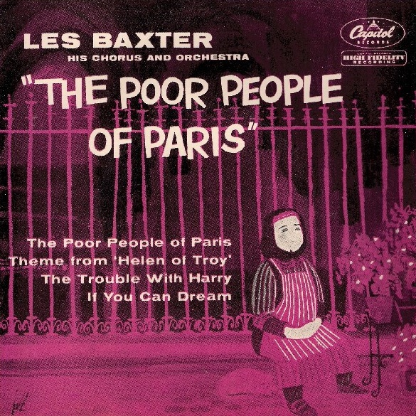 Les Baxter — The Poor People Of Paris cover artwork