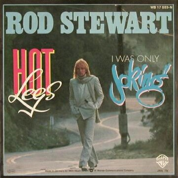 Rod Stewart — Hot Legs cover artwork