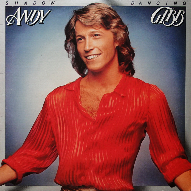 Andy Gibb Shadow Dancing cover artwork