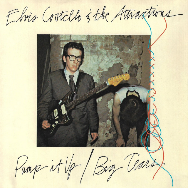 Elvis Costello &amp; The Attractions — Pump It Up cover artwork