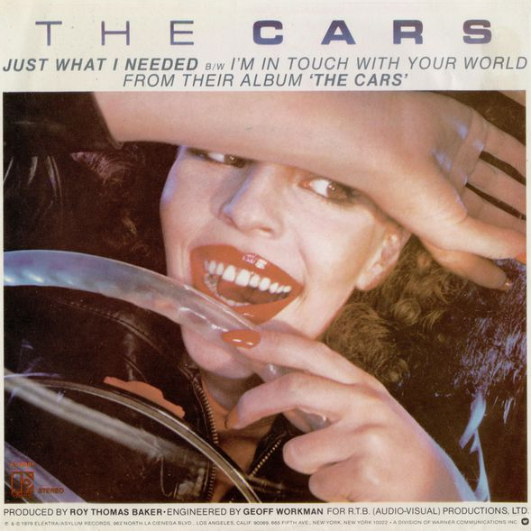 The Cars — Just What I Needed cover artwork