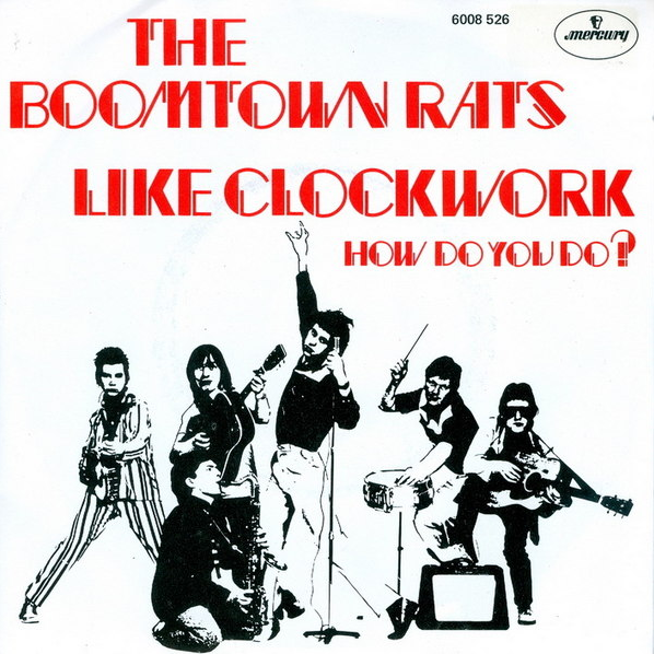 The Boomtown Rats — Like Clockwork cover artwork