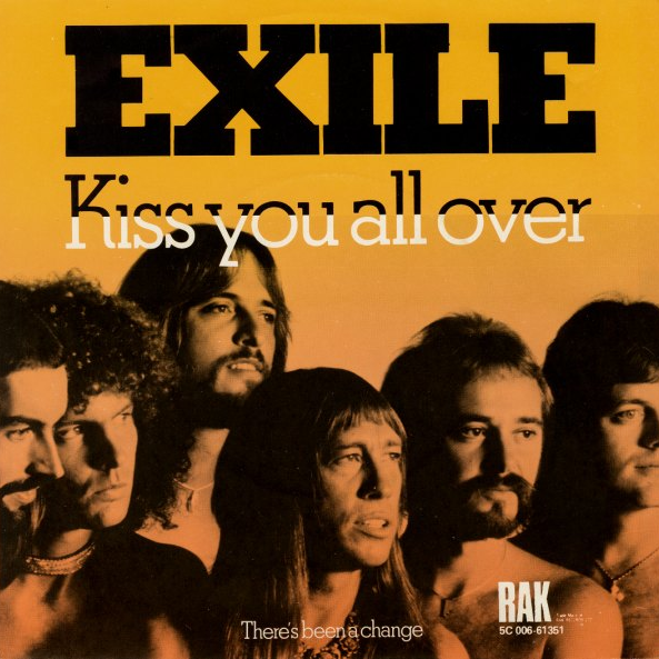 Exile — Kiss You All Over cover artwork
