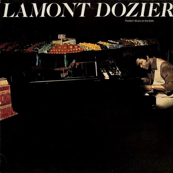 Lamont Dozier Peddlin' Music on the Side cover artwork