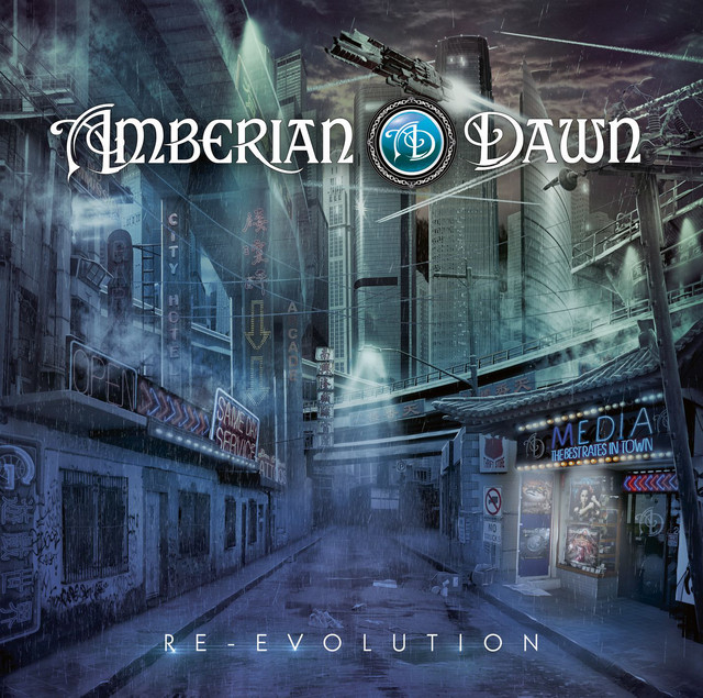 Amberian Dawn Re-evolution cover artwork