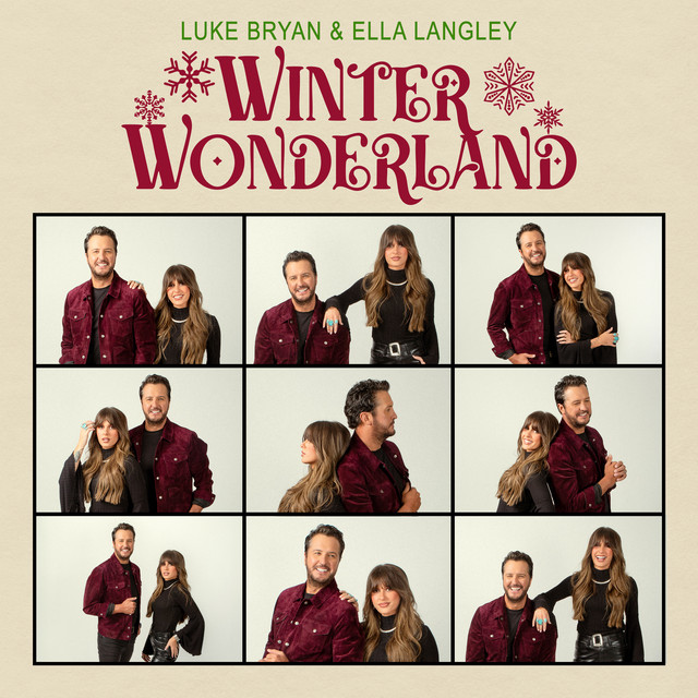 Luke Bryan & Ella Langley — Winter Wonderland cover artwork