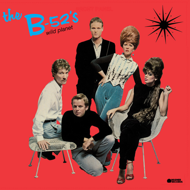 The B-52's Wild Planet cover artwork