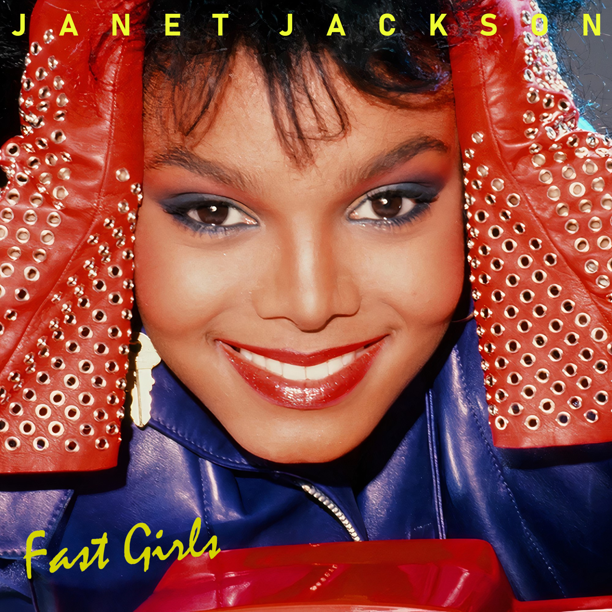Janet Jackson — Fast Girls cover artwork