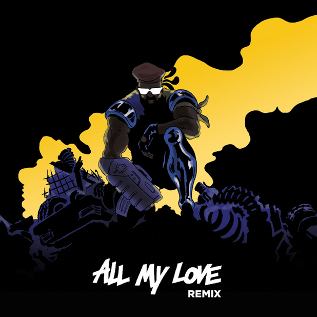 Major Lazer featuring Ariana Grande & Machel Montano — All My Love (Remix) cover artwork