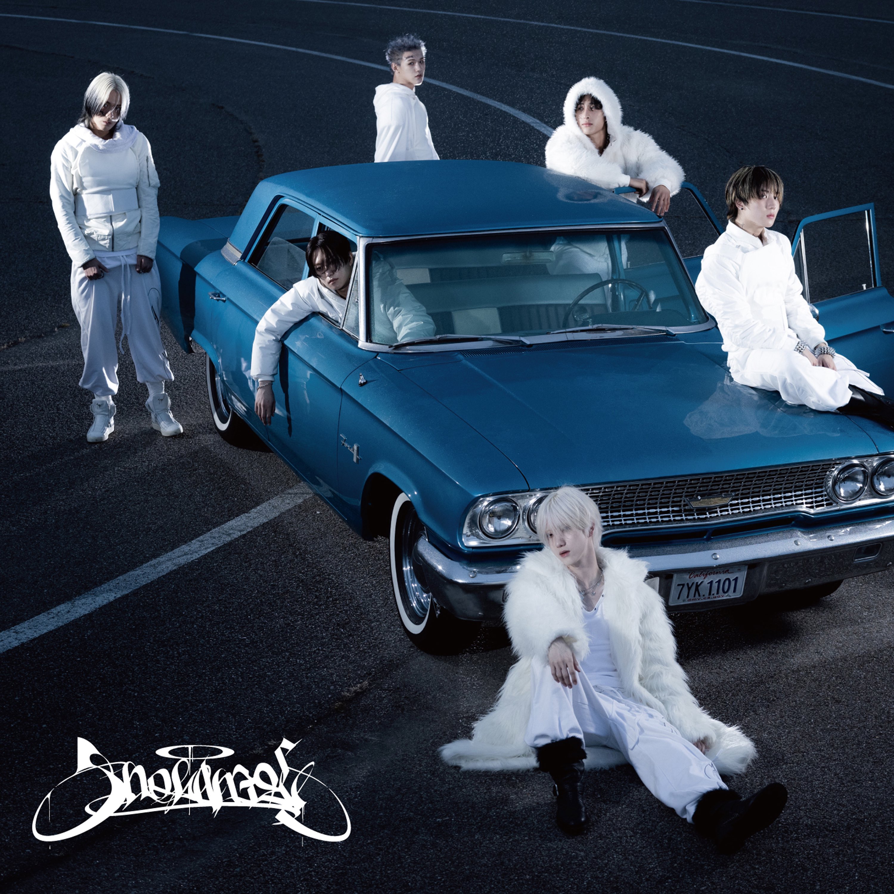 JUSTB SNOW ANGEL cover artwork