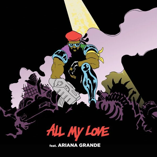 Major Lazer featuring Ariana Grande — All My Love cover artwork
