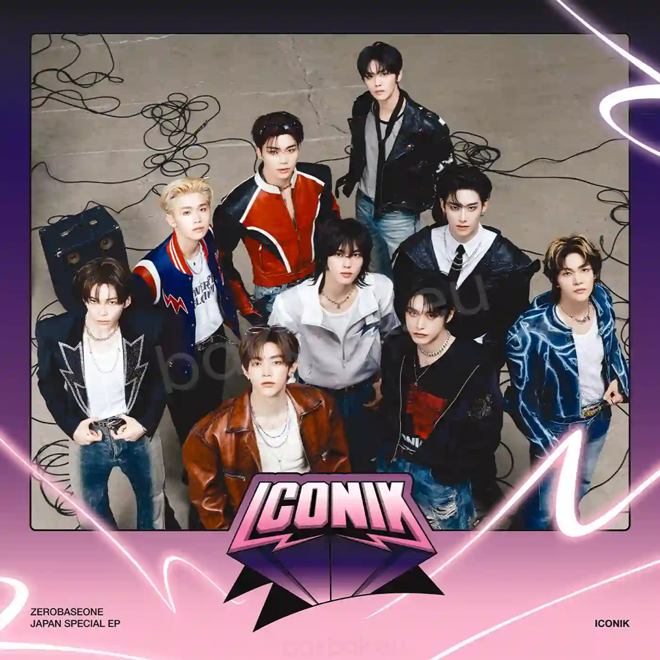 ZEROBASEONE ICONIK cover artwork