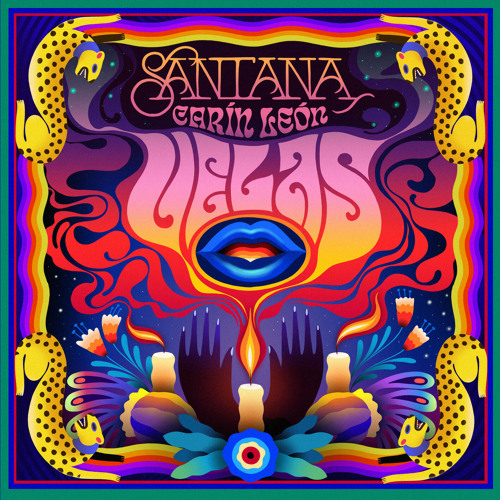 Santana & Carín León — Velas cover artwork