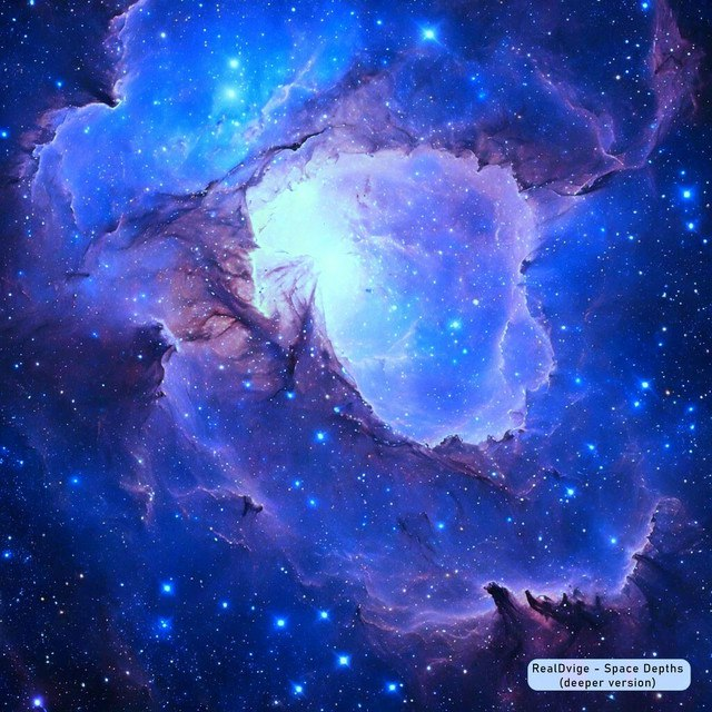 RealDvige — Space Depths (Deeper Version) cover artwork