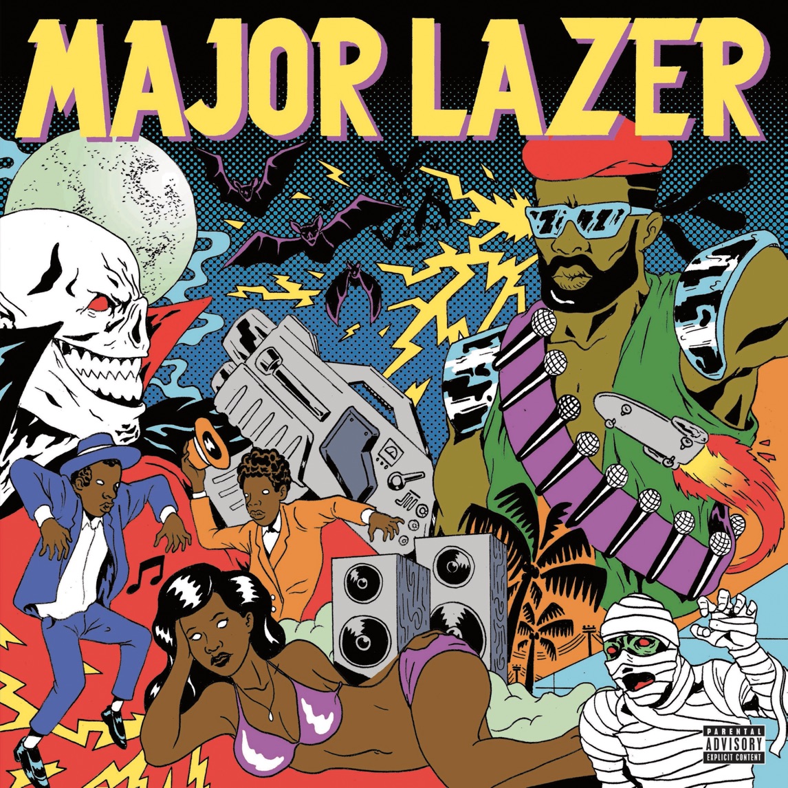 Major Lazer Guns Don't Kill People... Lazers Do cover artwork