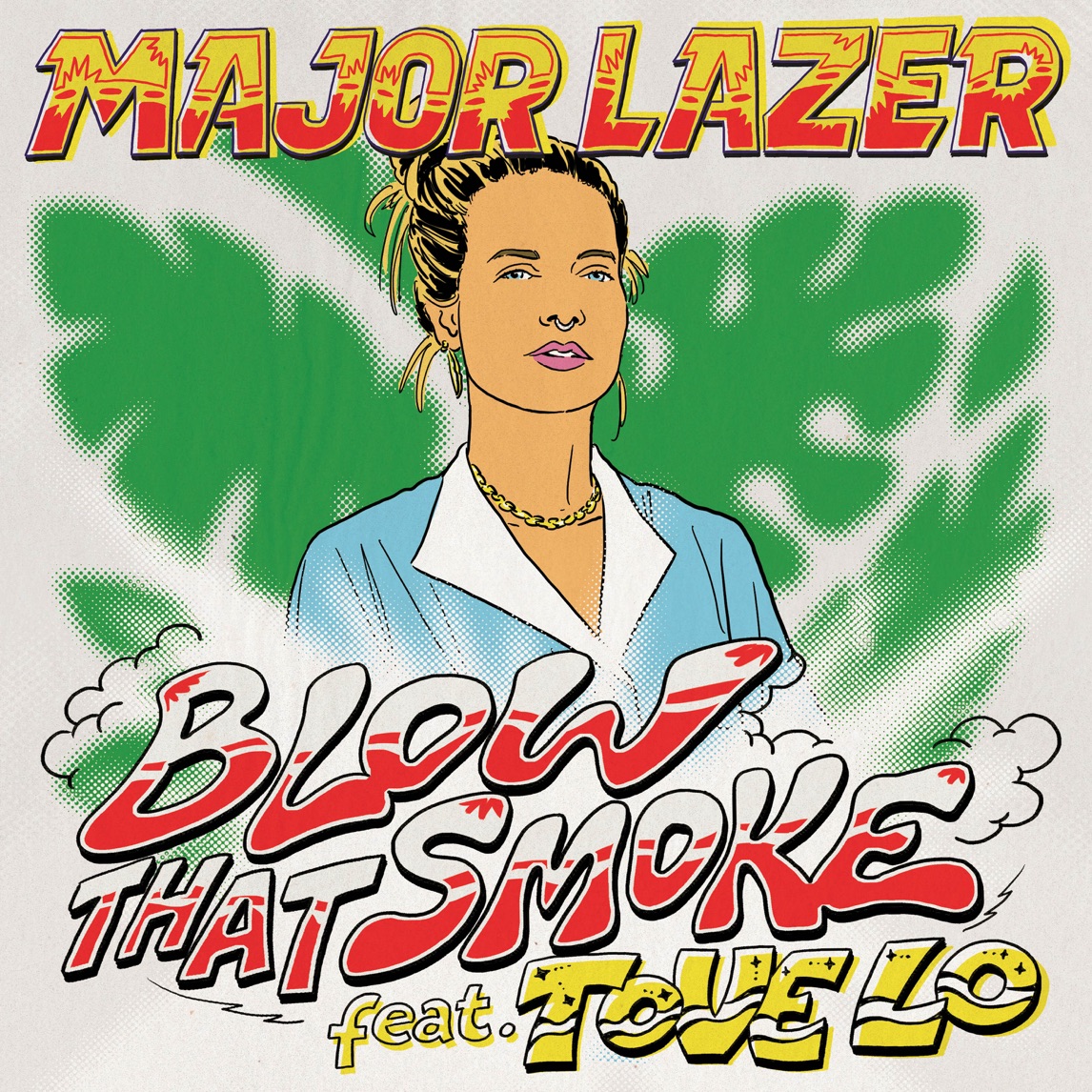Major Lazer featuring Tove Lo — Blow That Smoke cover artwork