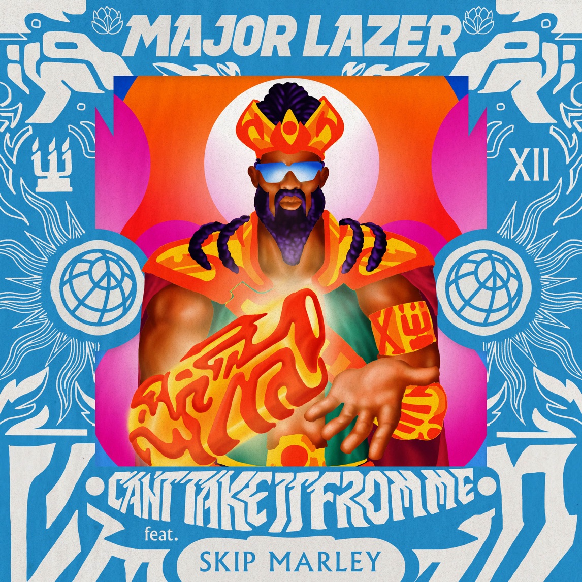 Major Lazer featuring Skip Marley — Can't Take It From Me cover artwork