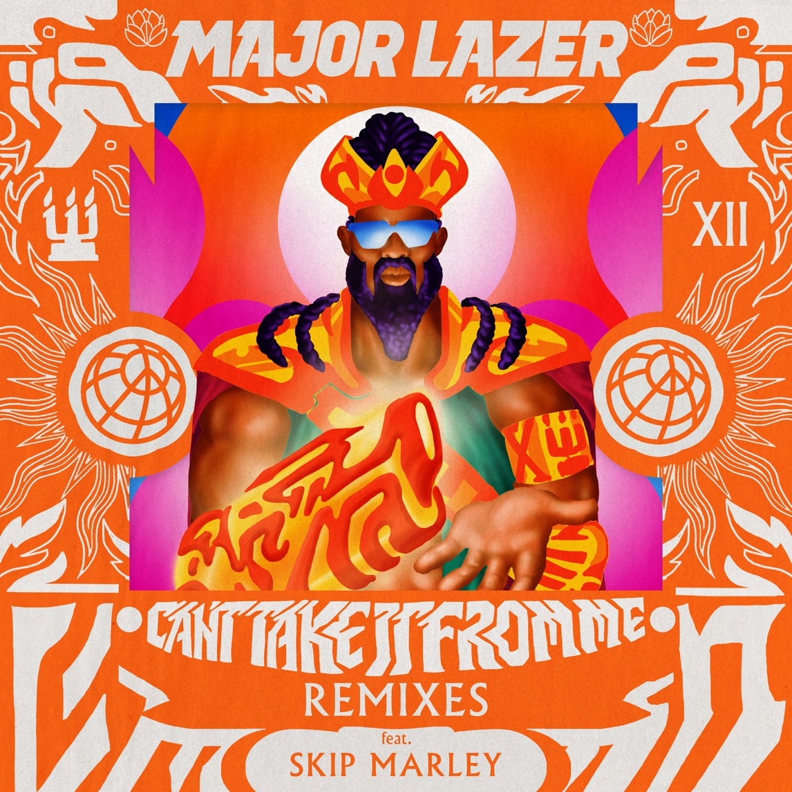 Major Lazer featuring Skip Marley — Can't Take It From Me (Paul Woolford Remix) cover artwork