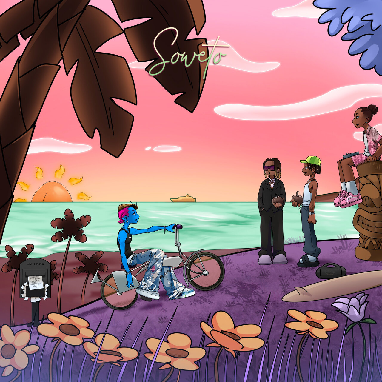 Victony, Don Toliver, Rema, & Tempoe — Soweto cover artwork