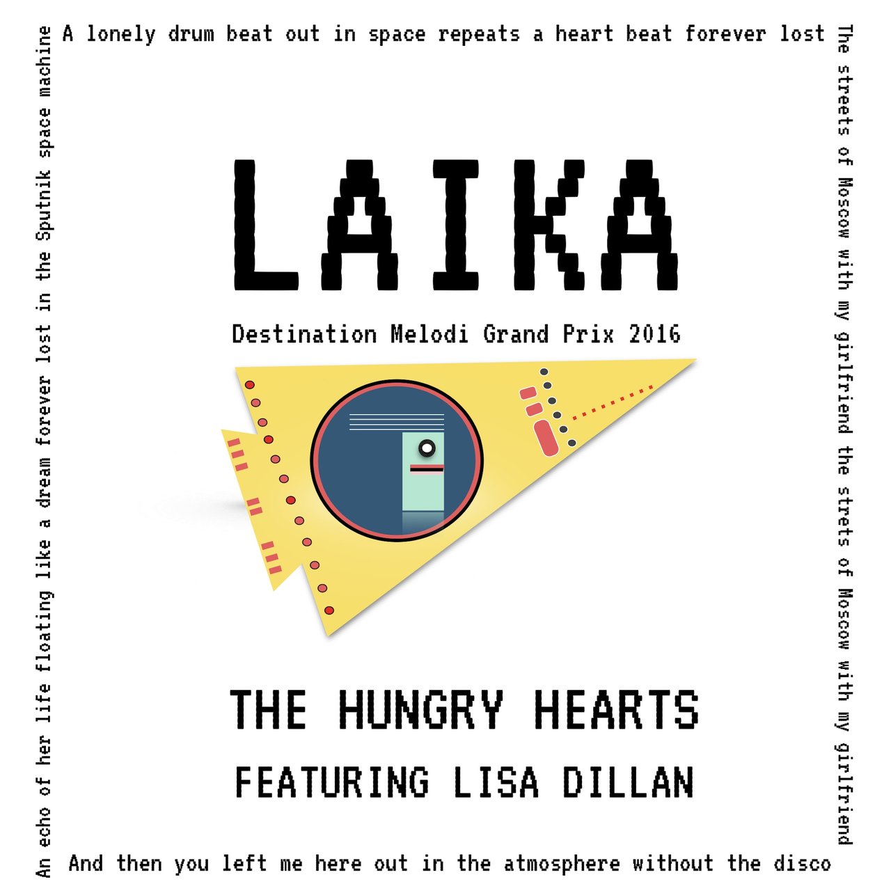 The Hungry Hearts featuring Lisa Dillan — Laika cover artwork