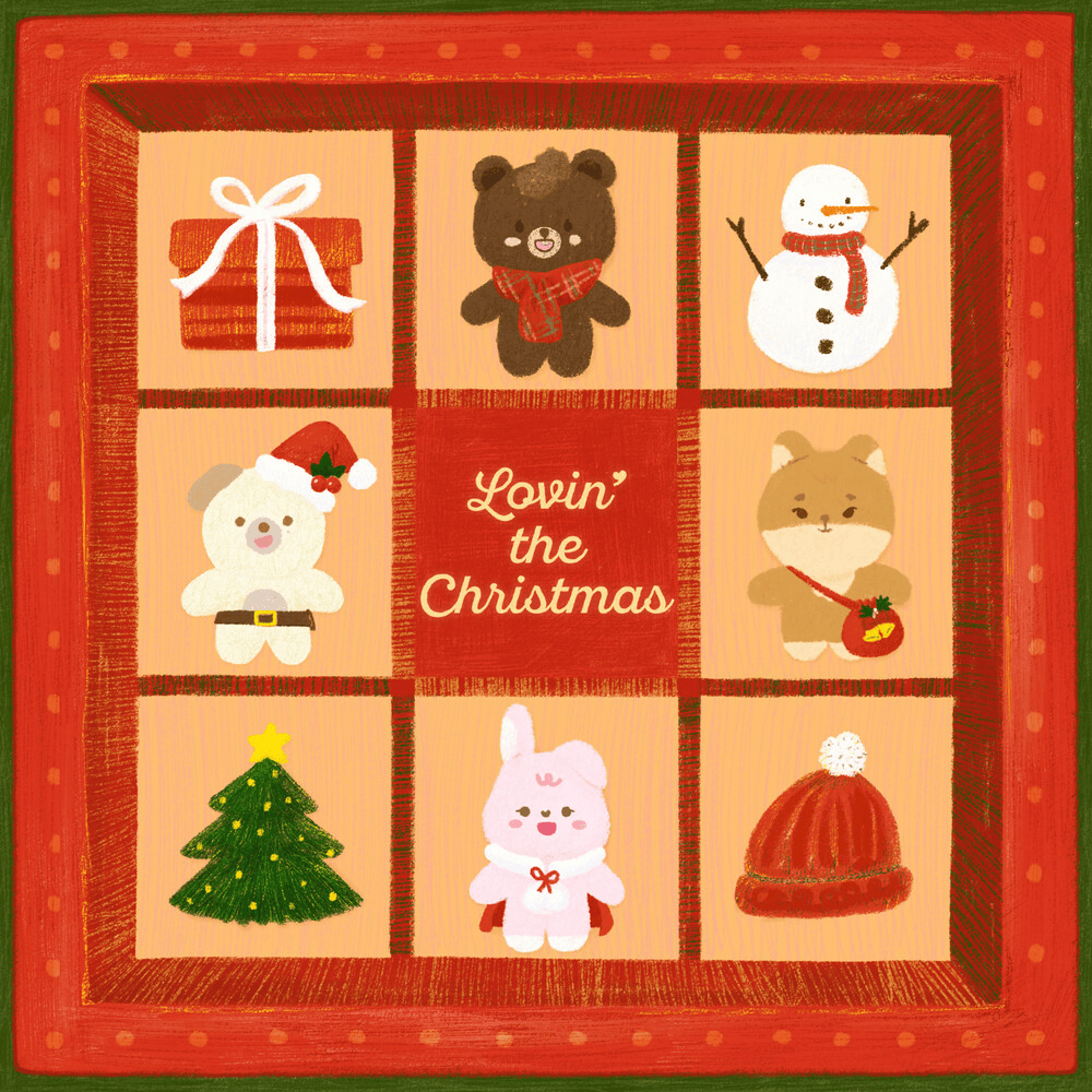 DAY6 — Lovin' the Christmas cover artwork