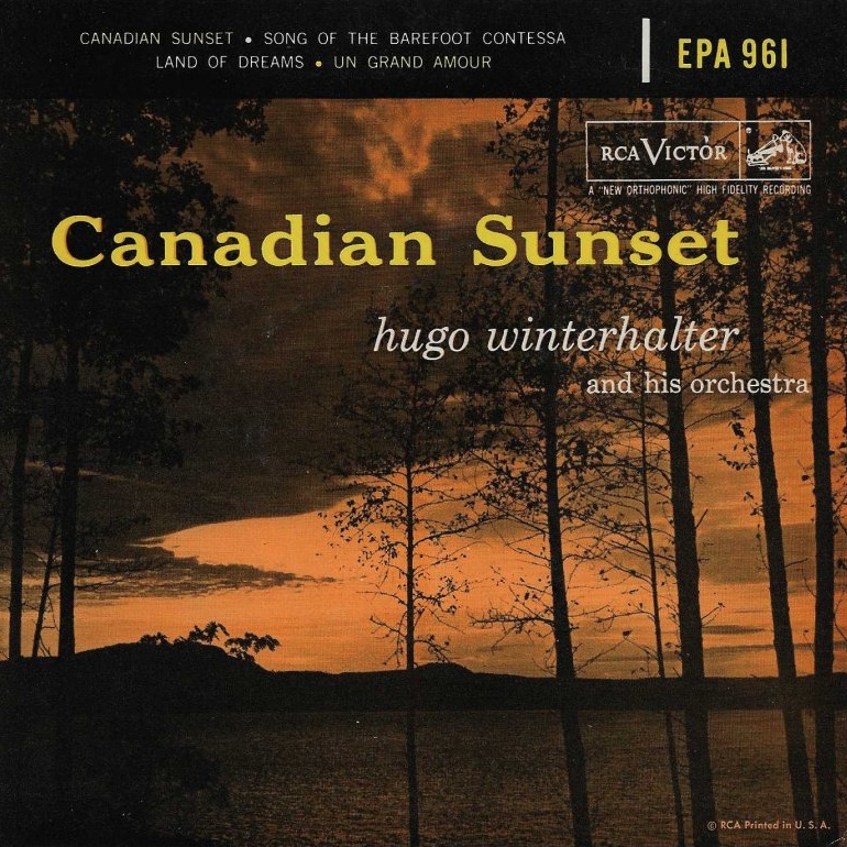 Hugo Winterhalter — Canadian Sunset cover artwork