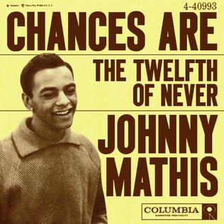 Johnny Mathis — Chances Are cover artwork