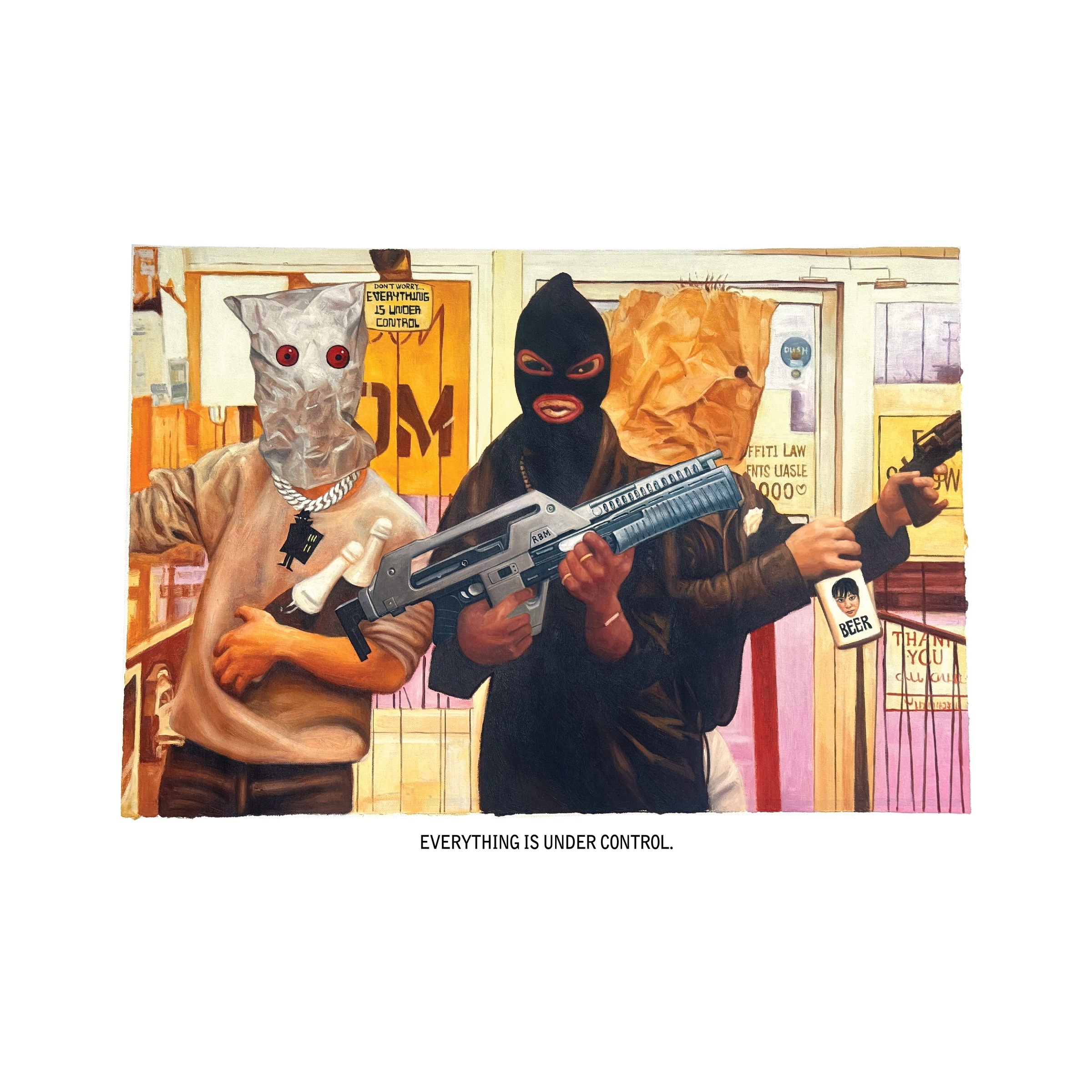 Genevieve Artadi & Real Bad Man Everything Is Under Control. cover artwork
