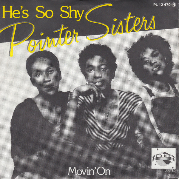 Pointer Sisters — He's So Shy cover artwork