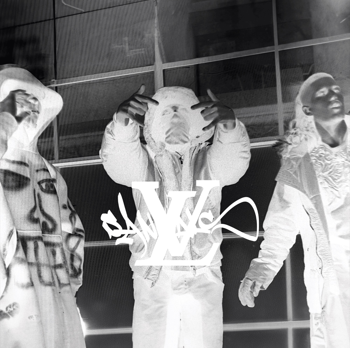 EsDeeKid, fakemink, & Rico Ace — LV Sandals cover artwork