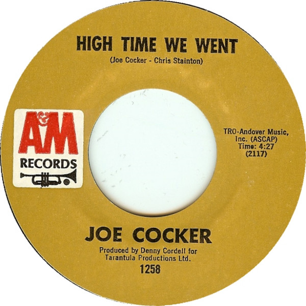 Joe Cocker — High Time We Went cover artwork
