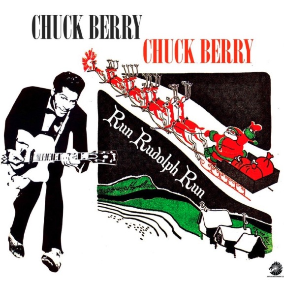 Chuck Berry — Run Rudolph Run cover artwork