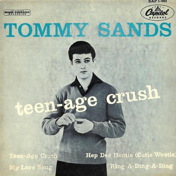 Tommy Sands — Teen-Age Crush cover artwork