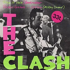 The Clash — Train in Vain cover artwork