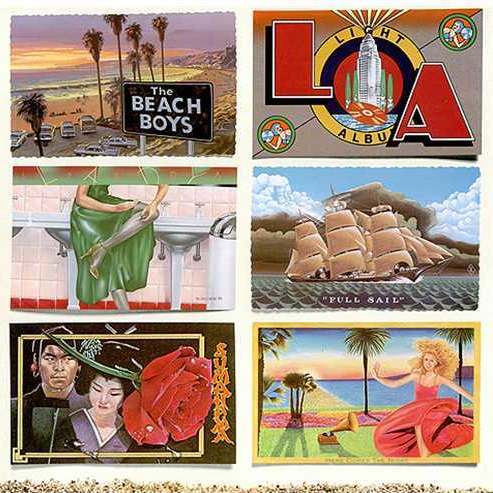 The Beach Boys L.A. (Light Album) cover artwork