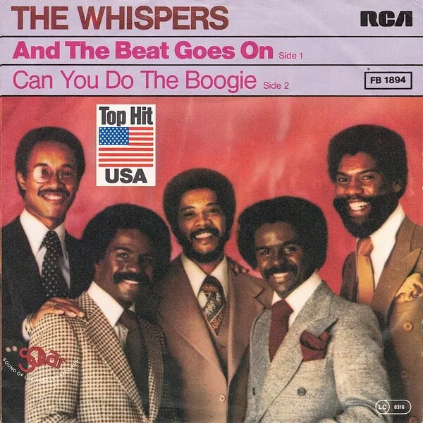 The Whispers — And the Beat Goes On cover artwork