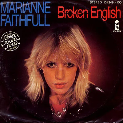 Marianne Faithfull — Broken English cover artwork