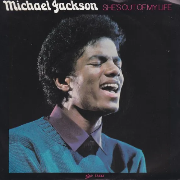 Michael Jackson — She's Out of My Life cover artwork