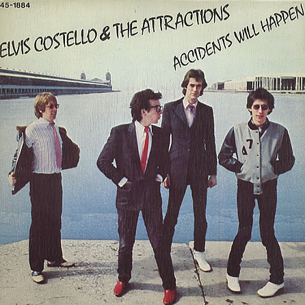 Elvis Costello &amp; The Attractions — Accidents Will Happen cover artwork