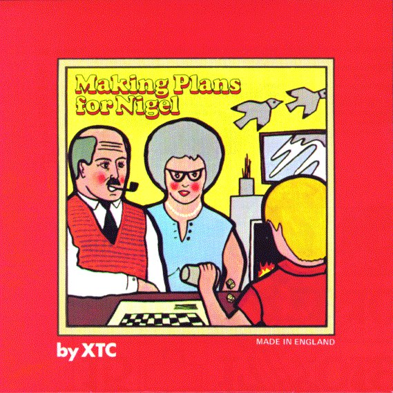 XTC — Making Plans For Nigel cover artwork