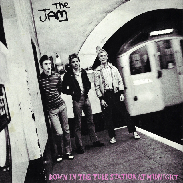The Jam — Down in the Tube Station at Midnight cover artwork