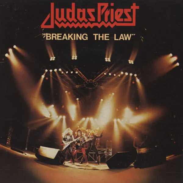 Judas Priest — Breaking the Law cover artwork